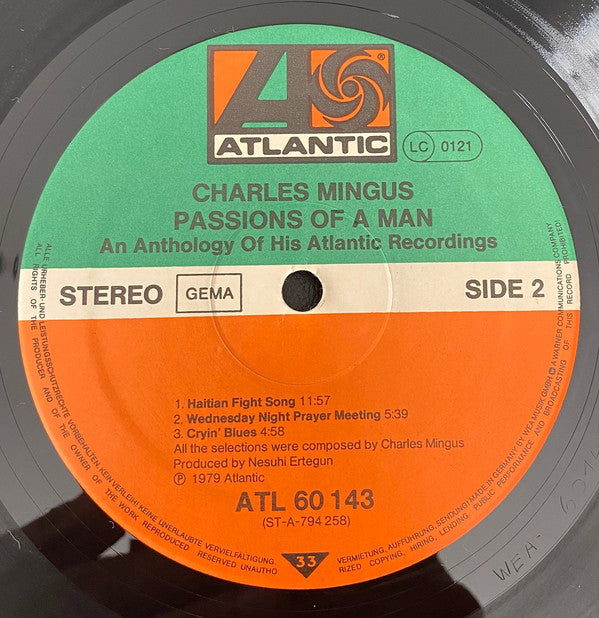 Passion Of A Man (An Anthology Of His Atlantic Recordings)