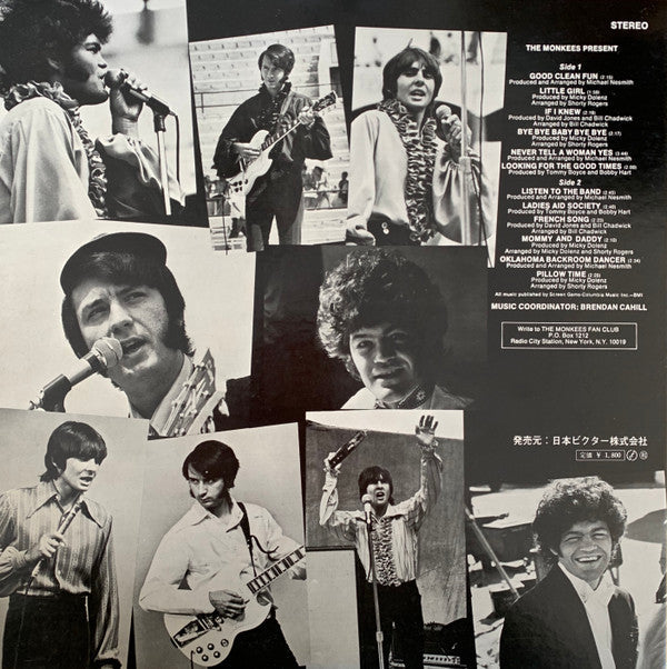 Release: The Monkees Present-Vinyl-Japan-1969-SHP-6082-14673963