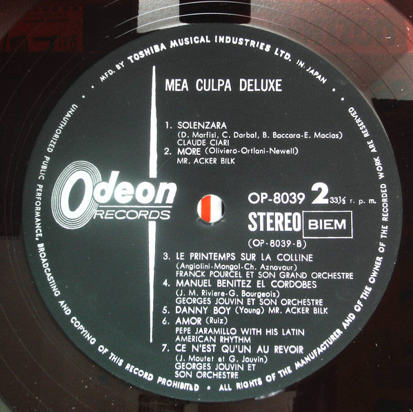 Mea Culpa Deluxe