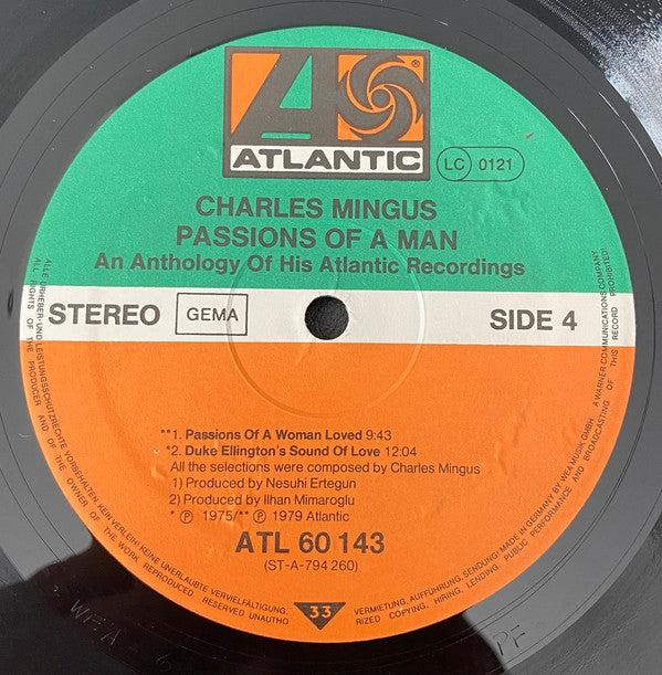 Passion Of A Man (An Anthology Of His Atlantic Recordings)