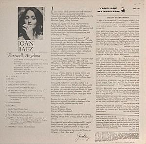 Master Release: Farewell, Angelina by Joan Baez