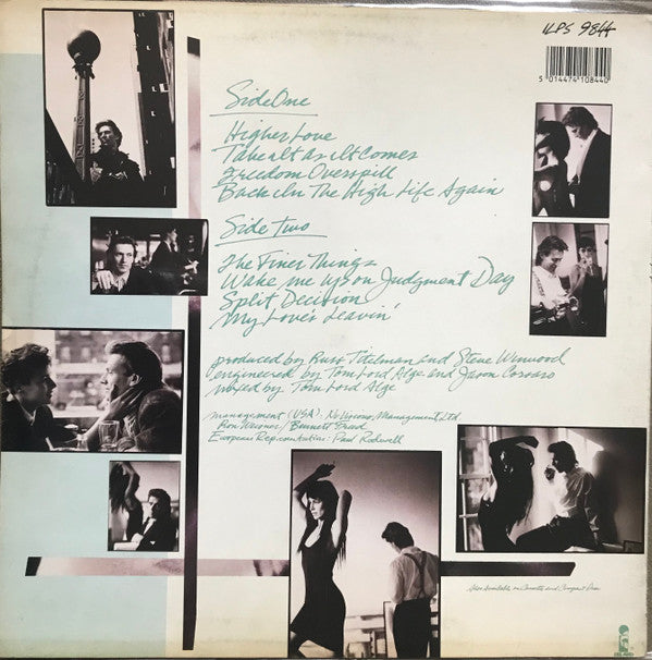 Release: Back In The High Life-Vinyl-UK-1986-ILPS 9844-13684301