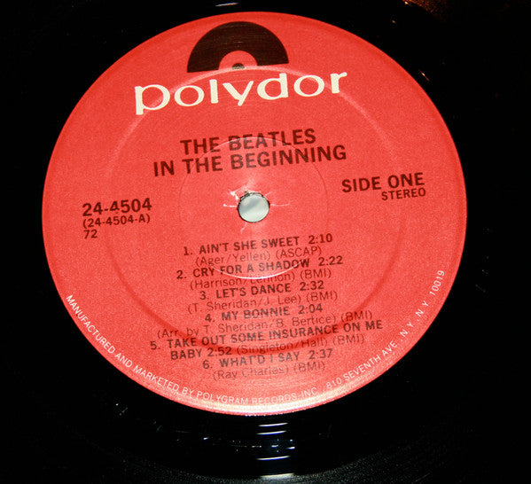 In The Beginning (Circa 1960)