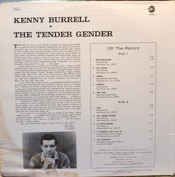 The Tender Gender