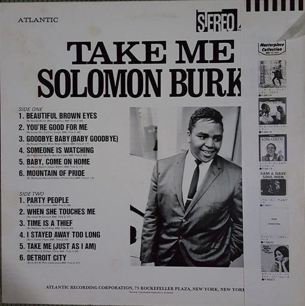 Release: Take Me-Vinyl-Japan-1981-P-8622-11914932