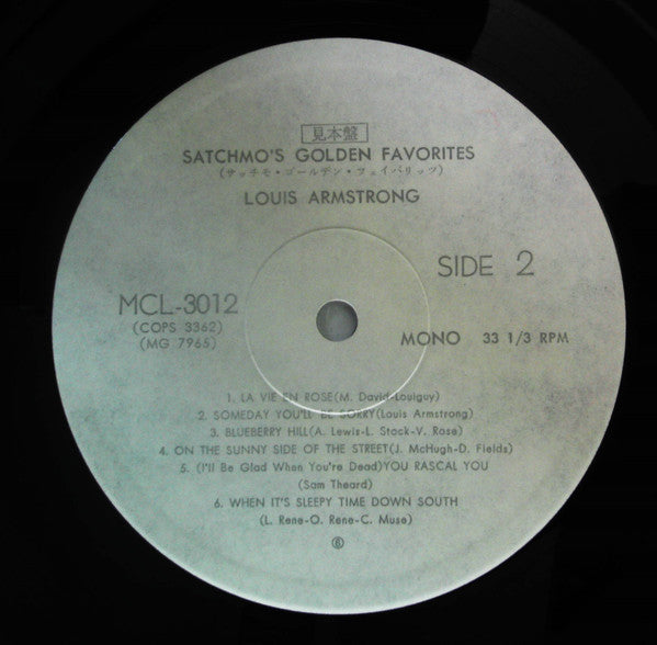 Satchmo's Golden Favourites