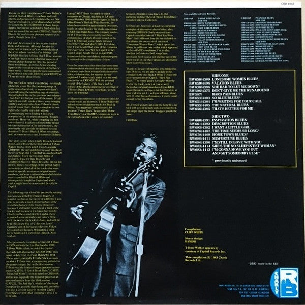 Master Release: The Natural Blues by T-Bone Walker