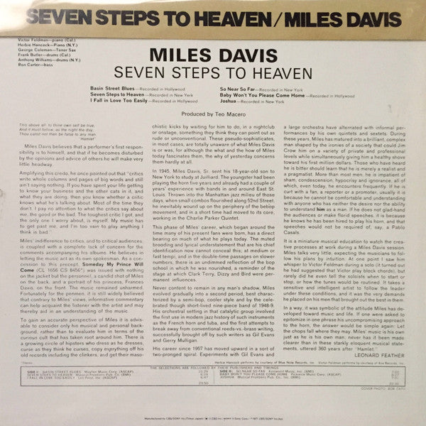 Release: Seven Steps To Heaven-Vinyl-Japan-1977-25AP 758-10464133