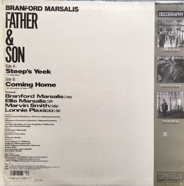 Release: Father & Son-Vinyl-Japan-1987-12AP 3357-11096726