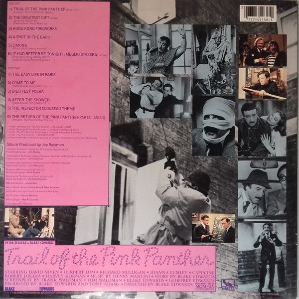 Release: Music From The Trail Of The Pink Panther And Other Pink Panther Films-Vinyl-US-1982-LT 51139-12546658