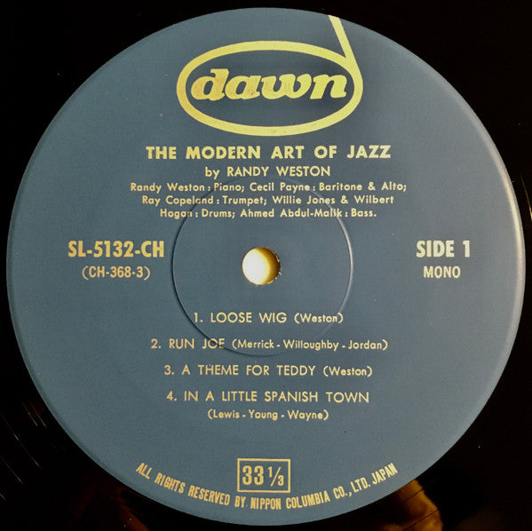 The Modern Art Of Jazz By Randy Weston