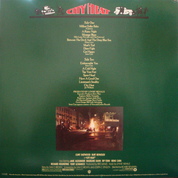 Release: City Heat (Original Motion Picture Sound Track)-Vinyl-Japan-1985-P-13081-12676512