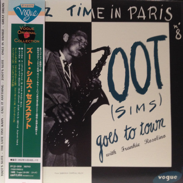 Master Release: Zoot Goes To Town: Jazz Time Paris, Vol. 8 by Zoot Sims