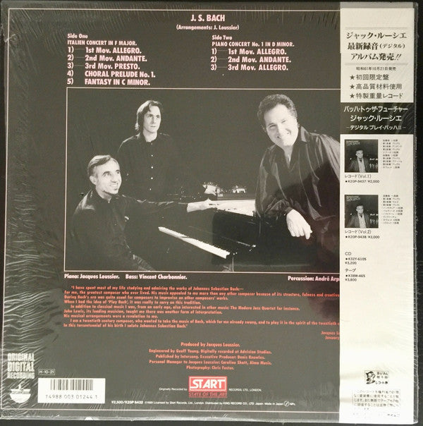 Release: The Best Of Play Bach Volume 2-Vinyl-Japan-None-K25P 6432-13218005