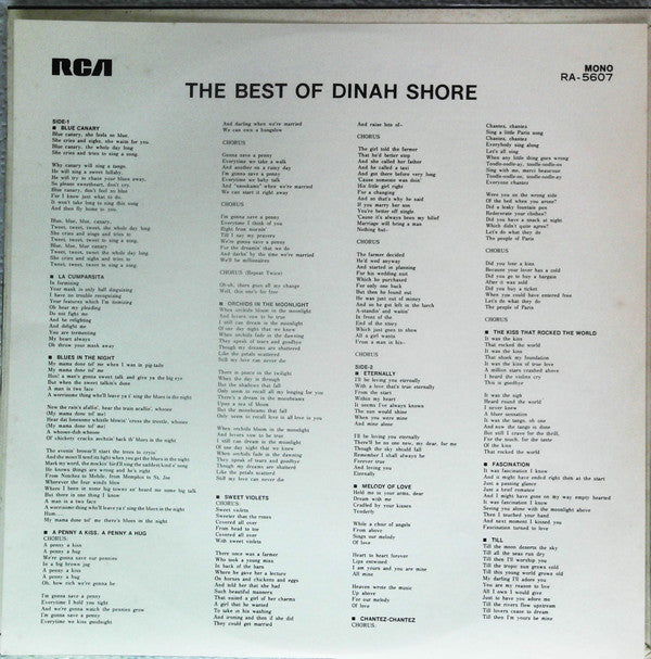 The Best Of Dinah Shore