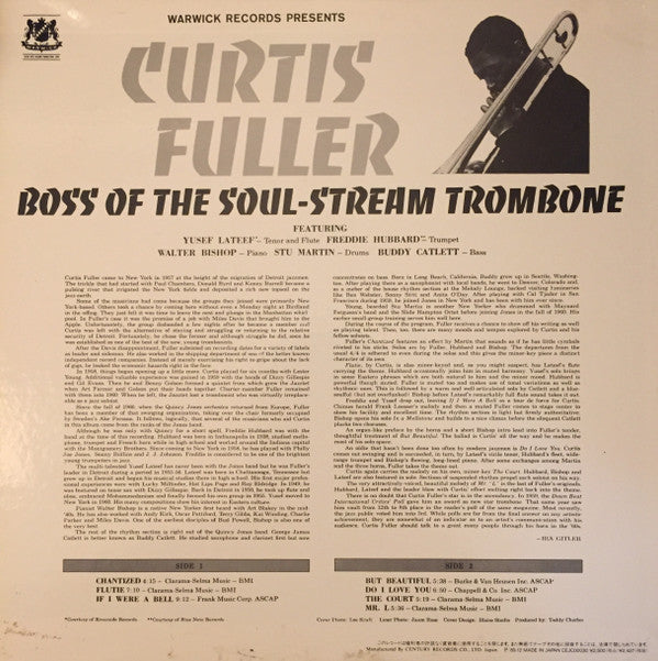 Release: Boss Of The Soul-Stream Trombone-Vinyl-Japan-1989-CEJC00030-10784277
