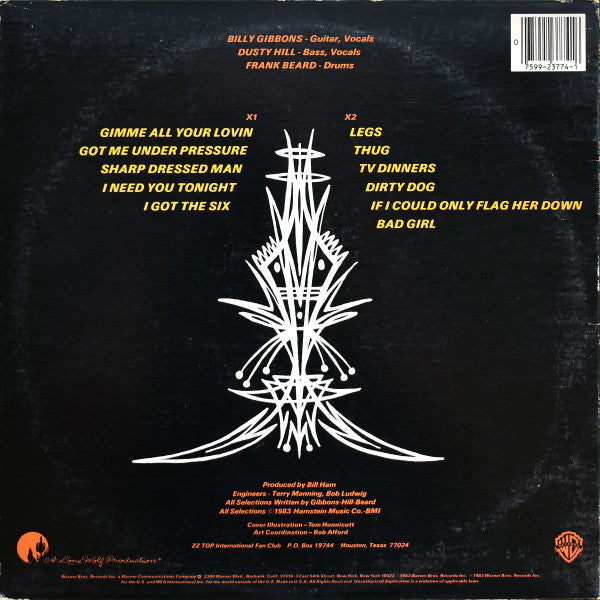 Release: Eliminator-Vinyl-US-1983-9 23774-1, 1-23774-23432249