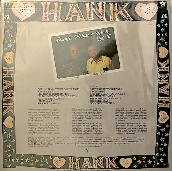 Master Release: Hank Wilson's Back Vol. I by Leon Russell