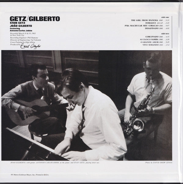 Release: Getz / Gilberto-Vinyl-US-2011-AP-8545, V6-8545, B0015625-01-11129763