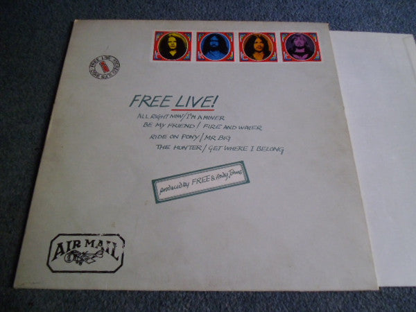Release: Free Live-Vinyl-UK-1972-ILPS 9160, IL PS 9160, ILPS-9160-15416183