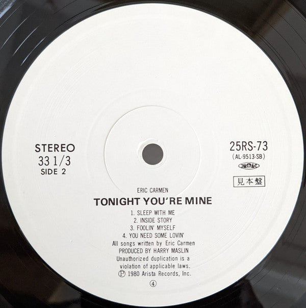 Tonight You're Mine