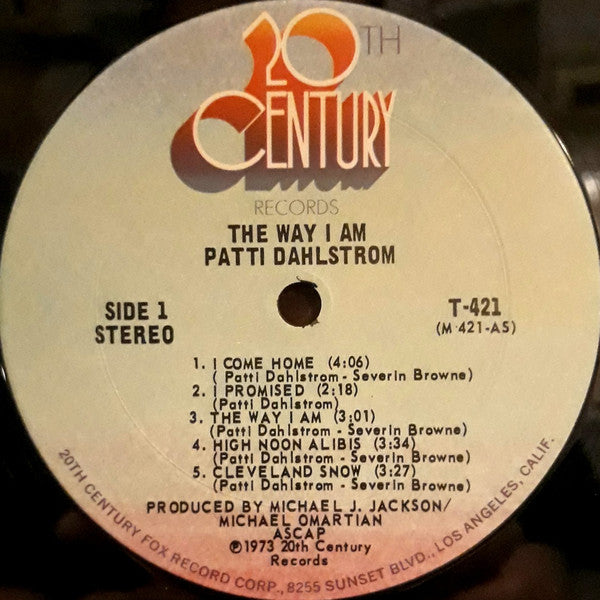 Master Release: The Way I Am by Patti Dahlstrom
