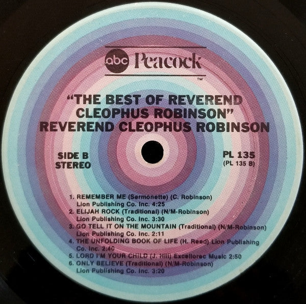 The Best Of Reverend Cleophus Robinson