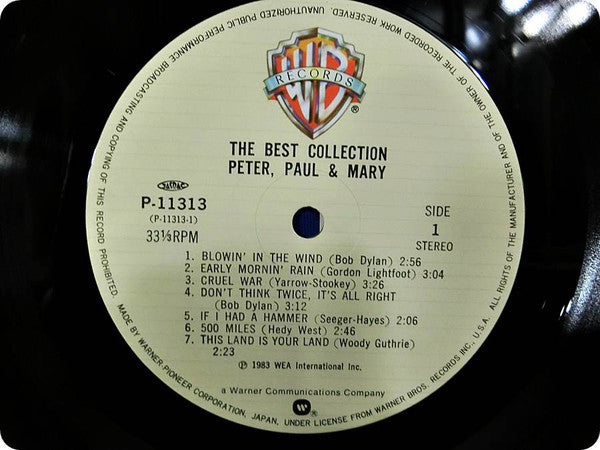 Peter, Paul And Mary: The Best Collection