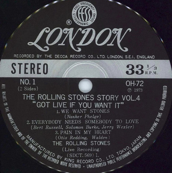 Release: Got Live If You Want It!-Vinyl-Japan-1973-OH-72-25539172