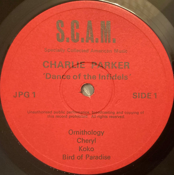 Master Release: Dance Of The Infidels by Charlie Parker