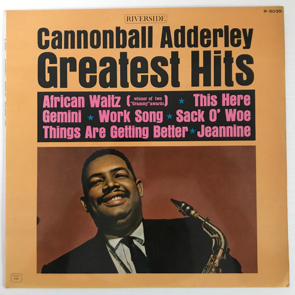 Master Release: Greatest Hits by Cannonball Adderley