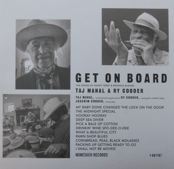 Release: Get On Board (The Songs Of Sonny Terry & Brownie McGhee)-Vinyl-Worldwide-2022-075597913552, 1-667107, 075597913552, 1-667107-22973501