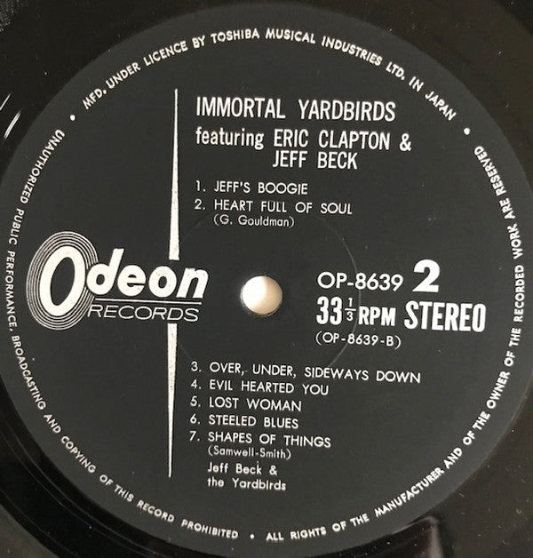Immortal Yardbirds