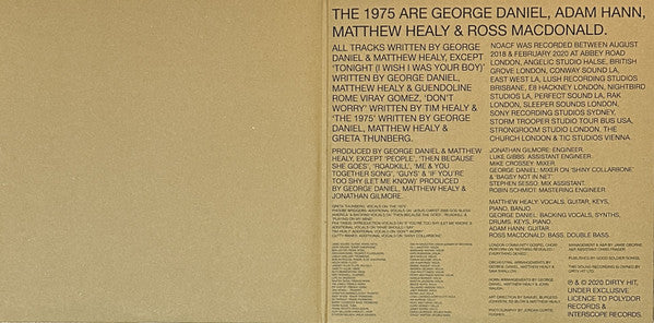 Master Release: Notes On A Conditional Form by The 1975