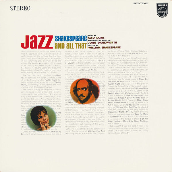 Release: Shakespeare And All That Jazz-Vinyl-Japan-1970-SFX-7242-28958077