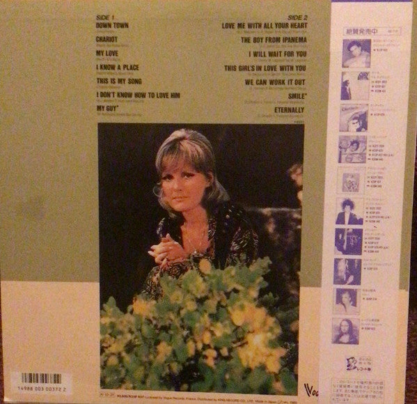 Release: Down Town -Vinyl-Japan-1986-K25P 627-12751588