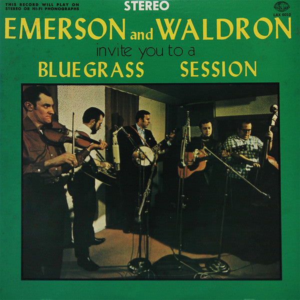Master Release: Bluegrass Session by Emerson And Waldron