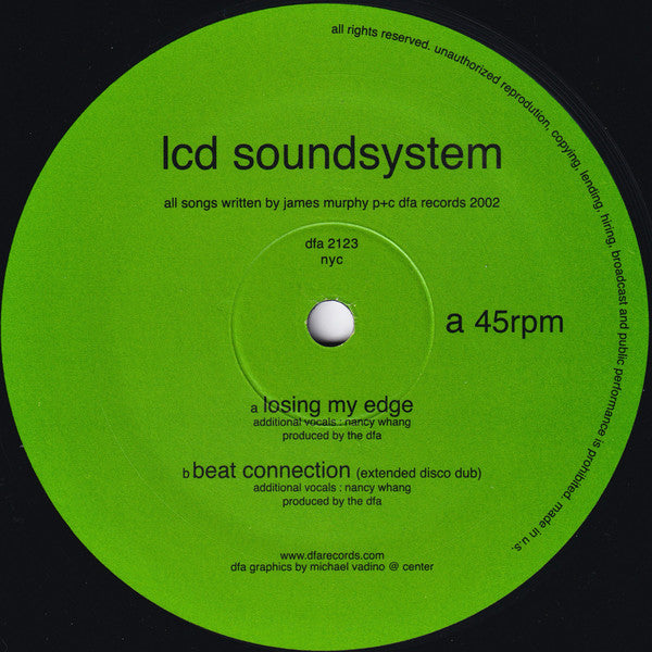 Master Release: Losing My Edge by LCD Soundsystem
