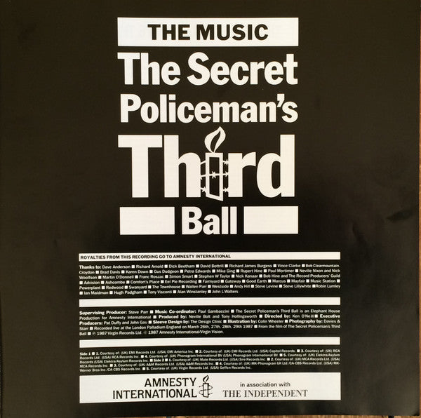 The Secret Policeman's Third Ball (The Music)
