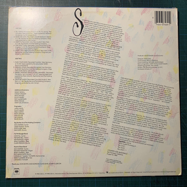 Release: Farewell Song-Vinyl-US-1982-PC 37569-21998041