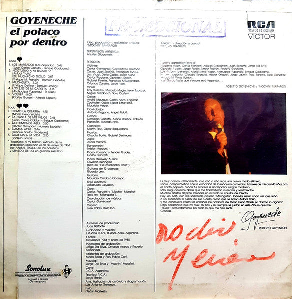 Release: El Polaco Por Dentro-Vinyl-Colombia-1985-05(0131)02089-20982253