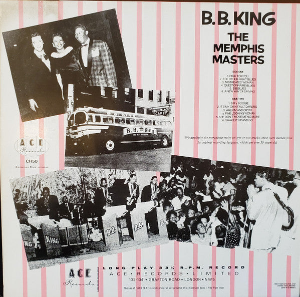 Release: The Memphis Masters-Vinyl-UK-1982-ACE CH50, CH50-18979213