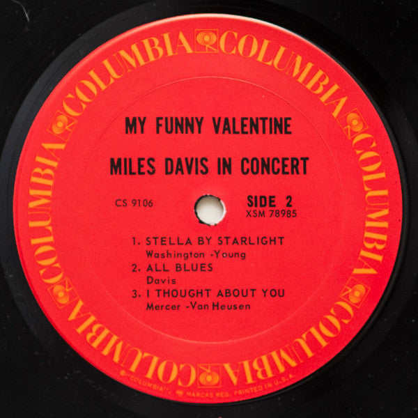 My Funny Valentine - Miles Davis In Concert