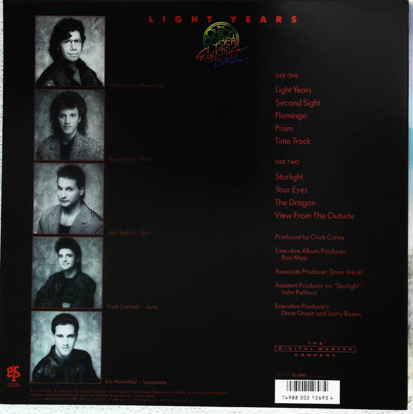 Master Release: Light Years by The Chick Corea Elektric Band
