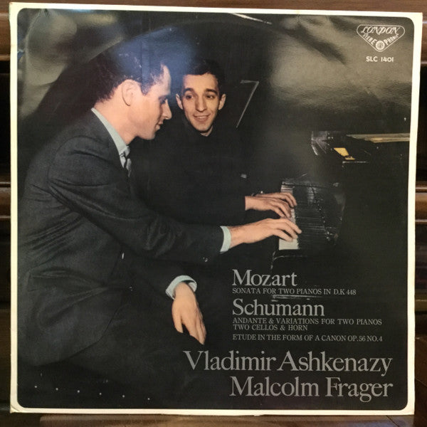 Release: Sonate For 2 Pianos In D, Kv 448 / Andante And Variations For 2 Pianos, 2 Cellos And Horn/ Etude In Form Of A Canon, Op. 56, No. 4 (Arr. Debussy)-Vinyl-Japan-1965-SLC 1401-11022182