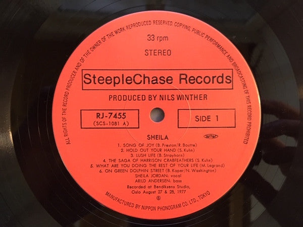 Release: Sheila-Vinyl-Japan-1978-RJ-7455, SCS 1081-12772957