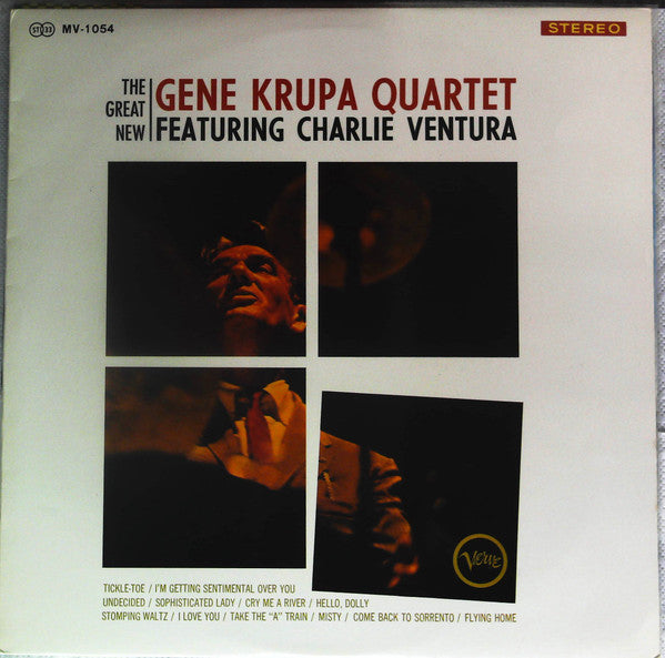 Release: The Great New Gene Krupa Quartet Featuring Charlie Ventura-Vinyl-Japan-1966-MV 1054-14340961