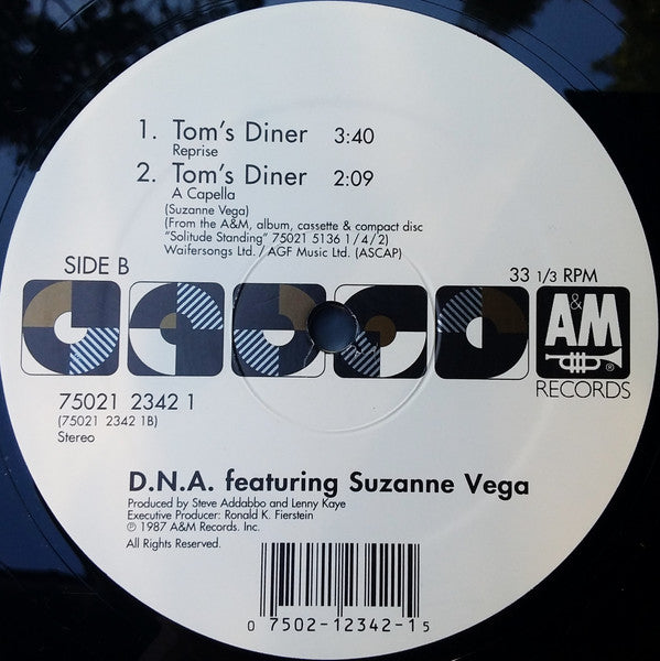 Release: Tom's Diner-Vinyl-US-1990-75021 2342 1-13659534