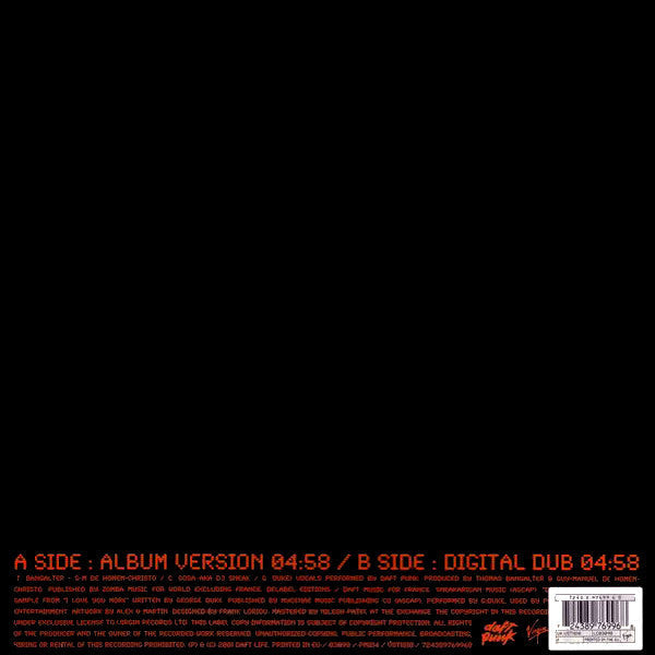 Release: Digital Love-Vinyl-UK-2001-VST1810, 724389769968, 7243 8976996 8-74477