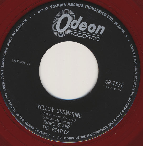 Release: Eleanor Rigby / Yellow Submarine-Vinyl-Japan-1966-OR-1578-10433347